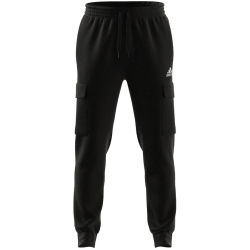 adidas Essentials Fleece Regular Cargohose Herren 095A - black/white M