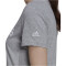 adidas LOUNGEWEAR Essentials Slim Logo T-Shirt Damen 83F7 - mgreyh/white XS/S