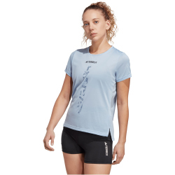 adidas TERREX Agravic Trailrunning T-Shirt Damen AEST - bludaw XL