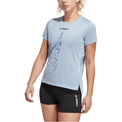 adidas TERREX Agravic Trailrunning T-Shirt Damen AEST - bludaw XL