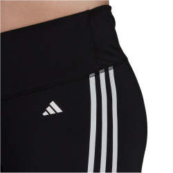 adidas Training Essentials 3-Streifen High-Waist kurze Leggings Damen 095A - black 1X