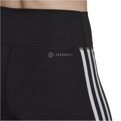 adidas Training Essentials High-Waist kurze Leggings Damen 095A - black XXS