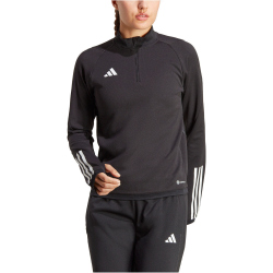 adidas Tiro 23 Competition 1/4-Zip Trainingsoberteil Damen 095A - black/white S