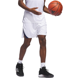 adidas Icon Squad Basketballshorts Herren 001A - white/navblu M