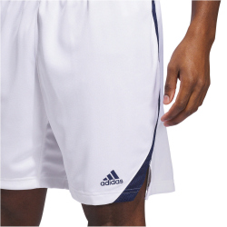 adidas Icon Squad Basketballshorts Herren 001A - white/navblu M