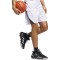 adidas Icon Squad Basketballshorts Herren 001A - white/black S