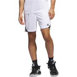 adidas Icon Squad Basketballshorts Herren 001A - white/black M
