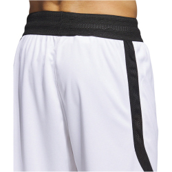 adidas Icon Squad Basketballshorts Herren 001A - white/black M