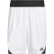 adidas Icon Squad Basketballshorts Herren 001A - white/black M/T