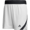 adidas Icon Squad Basketballshorts Herren 001A - white/black M/T