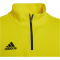 adidas Entrada 22 1/4-Zip Trainings-Top Kinder ADF7 - tmyell/black 116