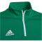 adidas Entrada 22 1/4-Zip Trainings-Top Kinder ADCZ - teagrn/white 116