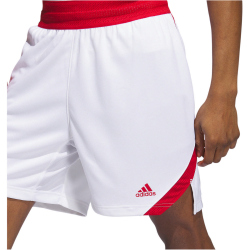 adidas Icon Squad Basketballshorts Herren 001A - white/tmpwrd M/T