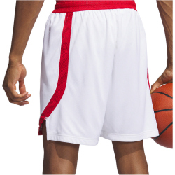 adidas Icon Squad Basketballshorts Herren 001A - white/tmpwrd M/T