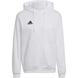 adidas Entrada 22 Hoodie Herren 001A - white/black M/T