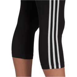 adidas Essentials 3-Streifen 3/4-Tight Damen 095A - black/white S