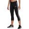 adidas Essentials 3-Streifen 3/4-Tight Damen 095A - black/white S