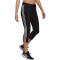 adidas Essentials 3-Streifen 3/4-Tight Damen 095A - black/white S