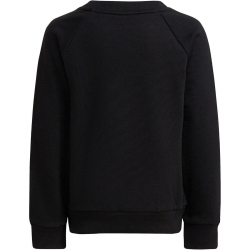 adidas Essentials Logo French Terry Jogginganzug Kinder 095A - black/white 128