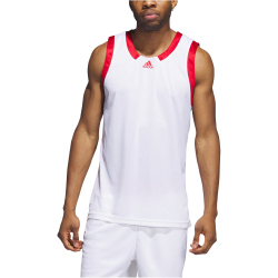 adidas Icon Squad Basketballtrikot Herren 001A - white/tmpwrd/tmpwrd M/T