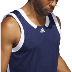 adidas Icon Squad Basketballtrikot Herren AD8Q - navblu/white/white XS