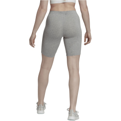 adidas Essentials kurze Tights Damen 83F7 - mgreyh/white XS