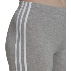 adidas Essentials kurze Tights Damen 83F7 - mgreyh/white XS