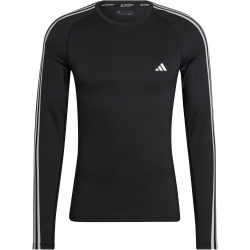 adidas Techfit 3-Streifen Sweatshirt Herren 095A - black XL