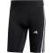 adidas Techfit 3-Streifen kurze Tights Herren 095A - black S