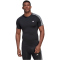 adidas Techfit 3-Streifen Trainingsshirt Herren 095A - black M