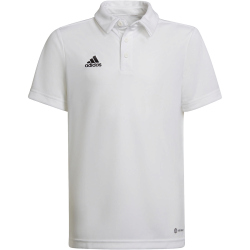 adidas Entrada 22 Poloshirt Kinder HC5059 - white 128
