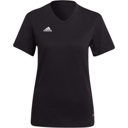 adidas Entrada 22 T-Shirt Damen 095A - black XS