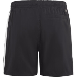adidas 3-Streifen Badeshorts Kinder 095A - black/white 116