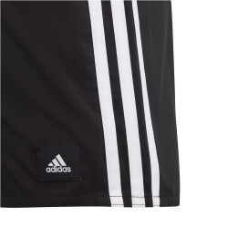 adidas 3-Streifen Badeshorts Kinder 095A - black/white 116