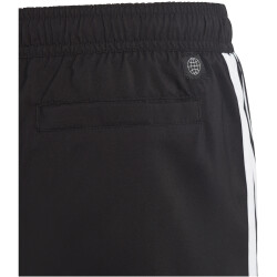adidas 3-Streifen Badeshorts Kinder 095A - black/white 116