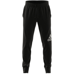 adidas Essentials French Terry Cuff Logo Jogginghose Herren 095A - black L