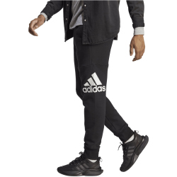 adidas Essentials French Terry Cuff Logo Jogginghose Herren 095A - black L