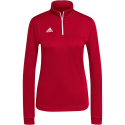 adidas Entrada 22 1/4-Zip Sweatshirt Damen AEPU - tepore XS