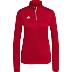adidas Entrada 22 1/4-Zip Sweatshirt Damen AEPU - tepore L