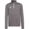 adidas Entrada 22 1/4-Zip Trainings-Top Kinder H57549 - team grey four 116