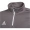 adidas Entrada 22 1/4-Zip Trainings-Top Kinder H57549 - team grey four 116