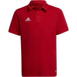 adidas Entrada 22 Poloshirt Kinder H57495 - team power red 2 128