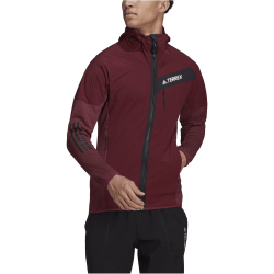 adidas Techrock Flooce Wind Hooded Fleecejacke Herren AEDQ - shared M