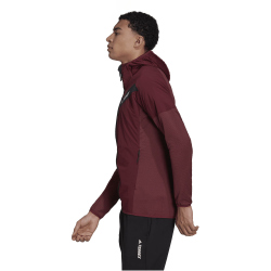adidas Techrock Flooce Wind Hooded Fleecejacke Herren AEDQ - shared M