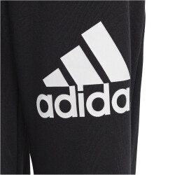 adidas Essentials Regular Fit Big Logo Cotton Jogginghose Kinder 095A - black/white 128