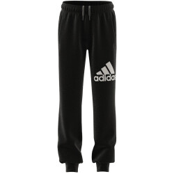 adidas Essentials Regular Fit Big Logo Cotton Jogginghose Kinder 095A - black/white 128
