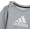 adidas Badge of Sport Jogginganzug Kinder 83F7 - mgreyh/white 68