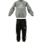 adidas Badge of Sport Jogginganzug Kinder 83F7 - mgreyh/white 68