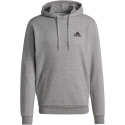 adidas Essentials Fleece Hoodie Herren 83F7 - mgreyh/black M