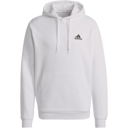 adidas Essentials Fleece Hoodie Herren 001A - white/black L